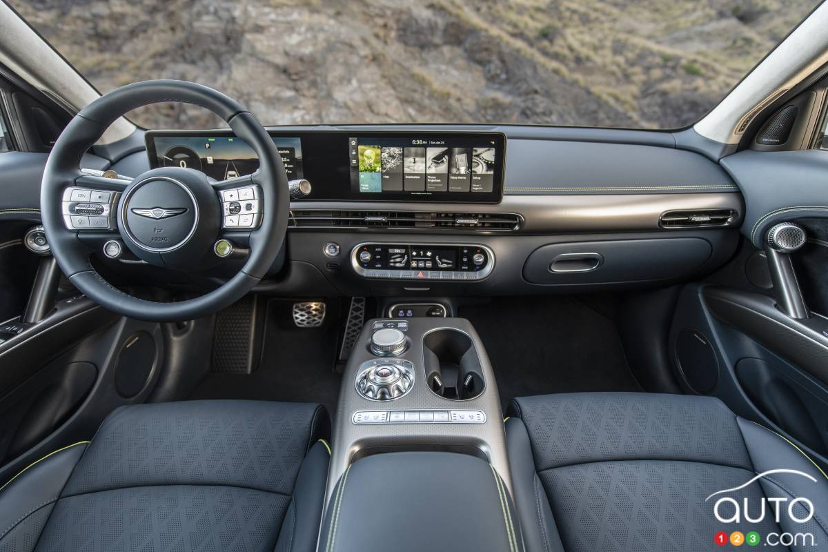 Genesis GV60 2023, intérieur